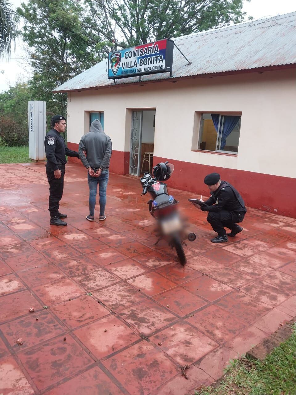 Un detenido tras recuperar moto robada en Campo Grande