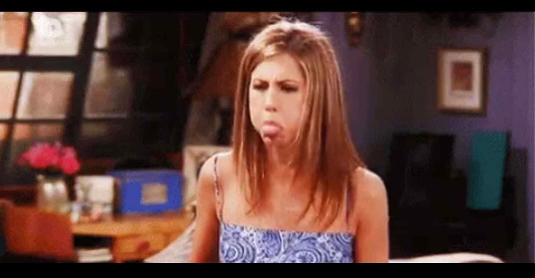 Jennifer Aniston en la serie "Friends"