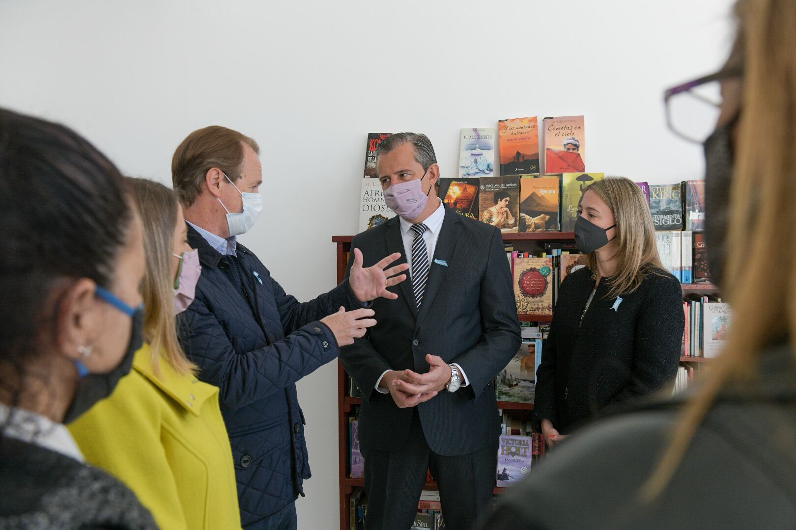 En el centro de salud funcionará además la Biblioteca Popular Los Aromos