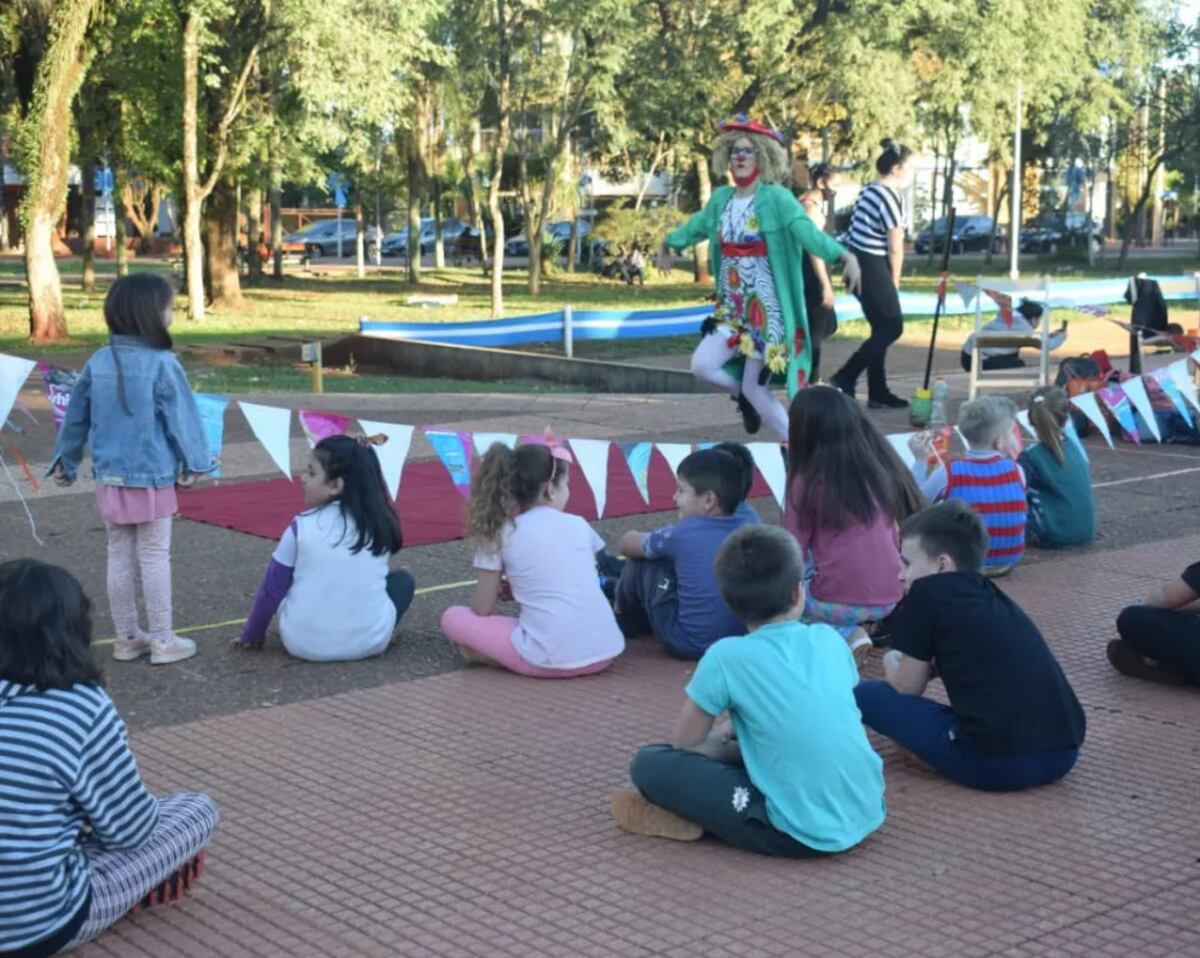 Jardín América: se realizó una jornada para niños