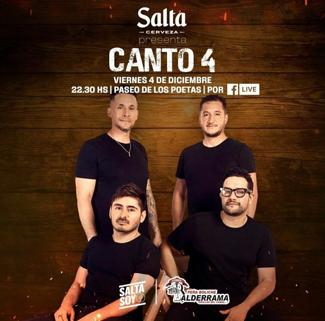 El conjunto se presenta en una guitarreada al aire libre este viernes 4.