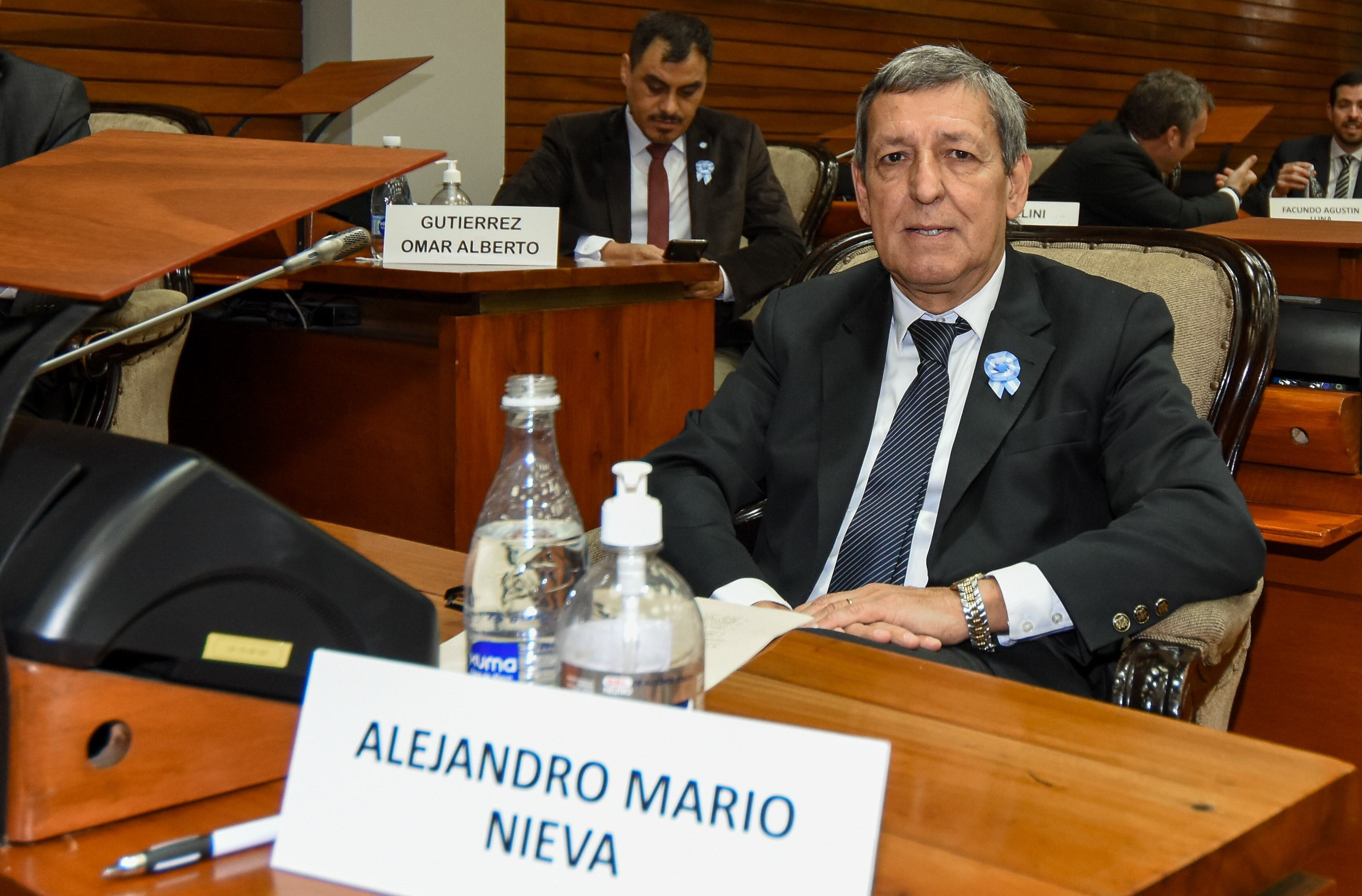 Alejandro Nieva, presidente de la Comisión Redactora de la Convención Constituyente de Jujuy.