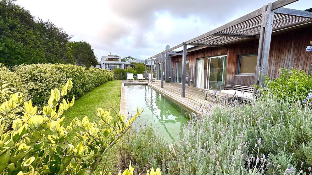 La piscina privada de la casa de Jorge Lanata en Punta del Este