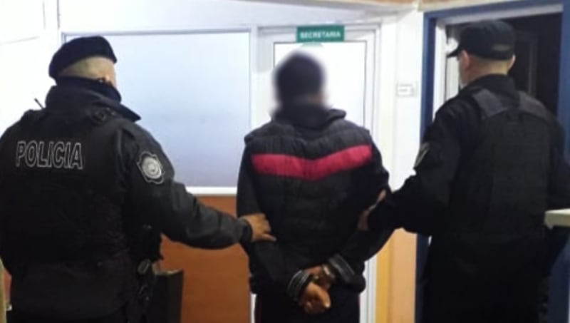 25 de Mayo: violentó terminó detenido por golpear a su pareja e hijo