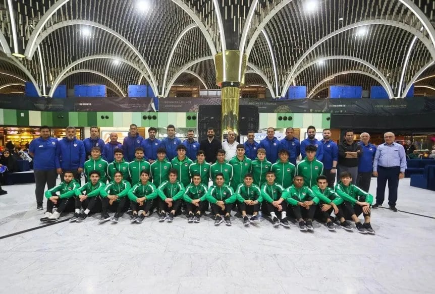 La selección de Irak para el Mundial Sub 20 que generó polémica.