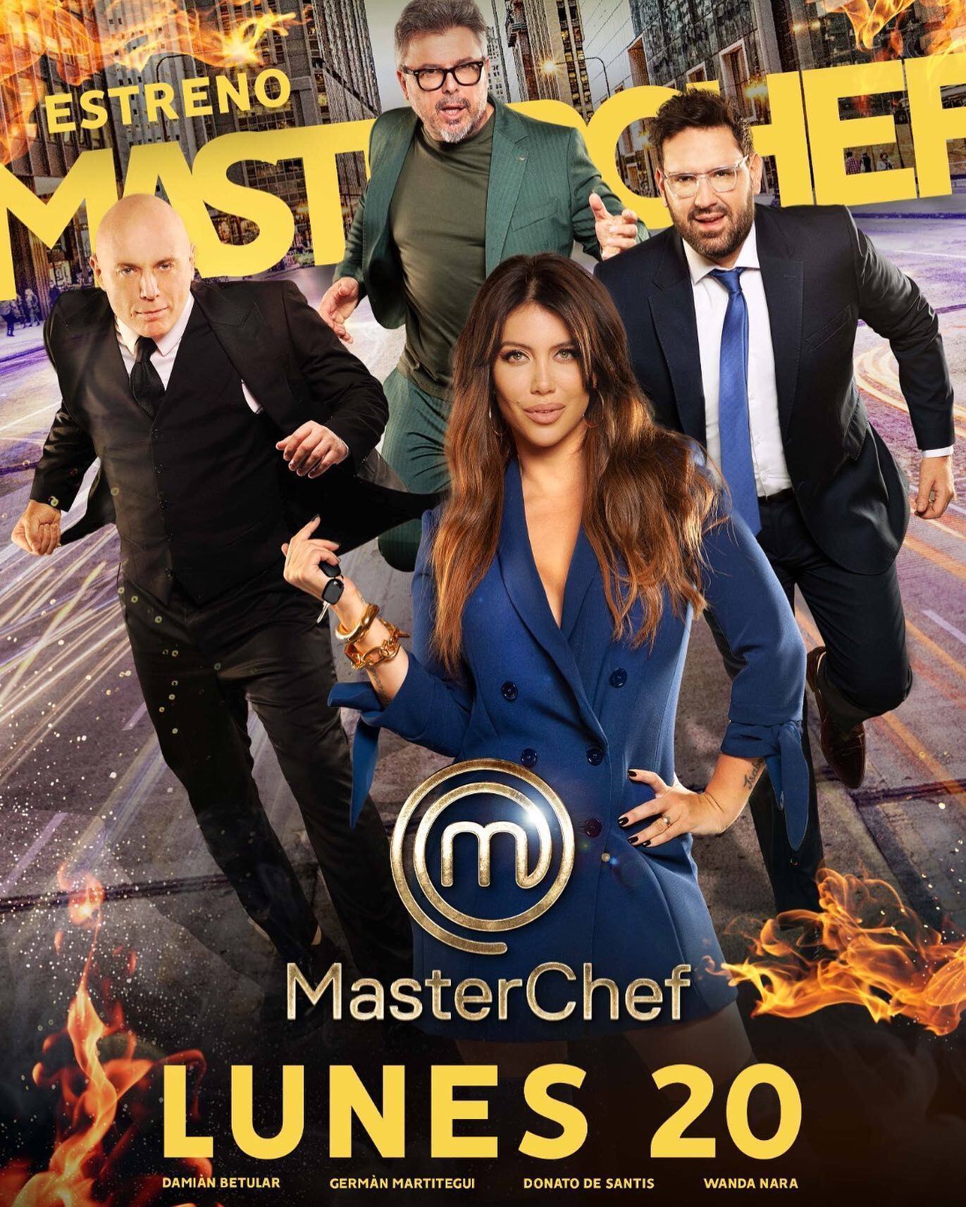 Wanda Nara anunció la fecha de estreno de Masterchef Argentina.