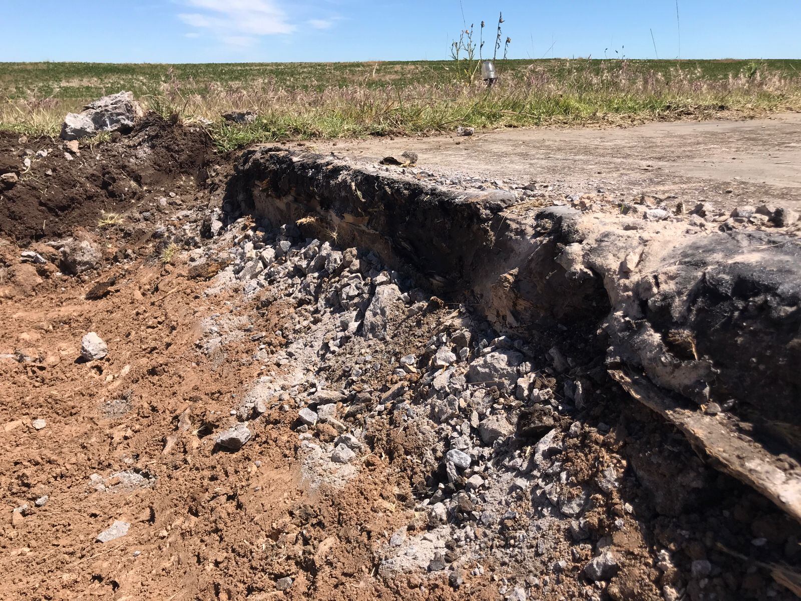 Reparan pista en el Aeródromo Municipal de Tres Arroyos