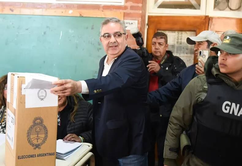 Este domingo 13 de agosto ya votó Raúl Jalil.