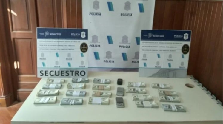 Nuevo allanamiento en la causa por drogas: hallan 195 mil dólares, celulares y balanzas de precisión