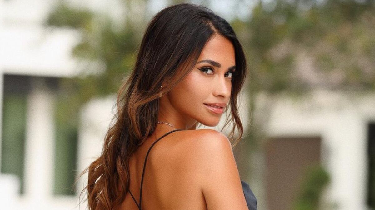 Nariz con nariz: Antonela Roccuzzo entrenó con una compañía muy particular que enamoró a todos en Instagram
