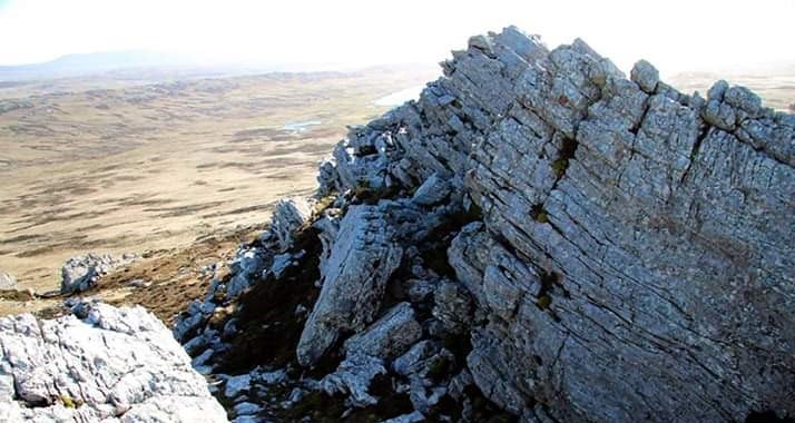 Malvinas: vista desde monte Tumbledown.