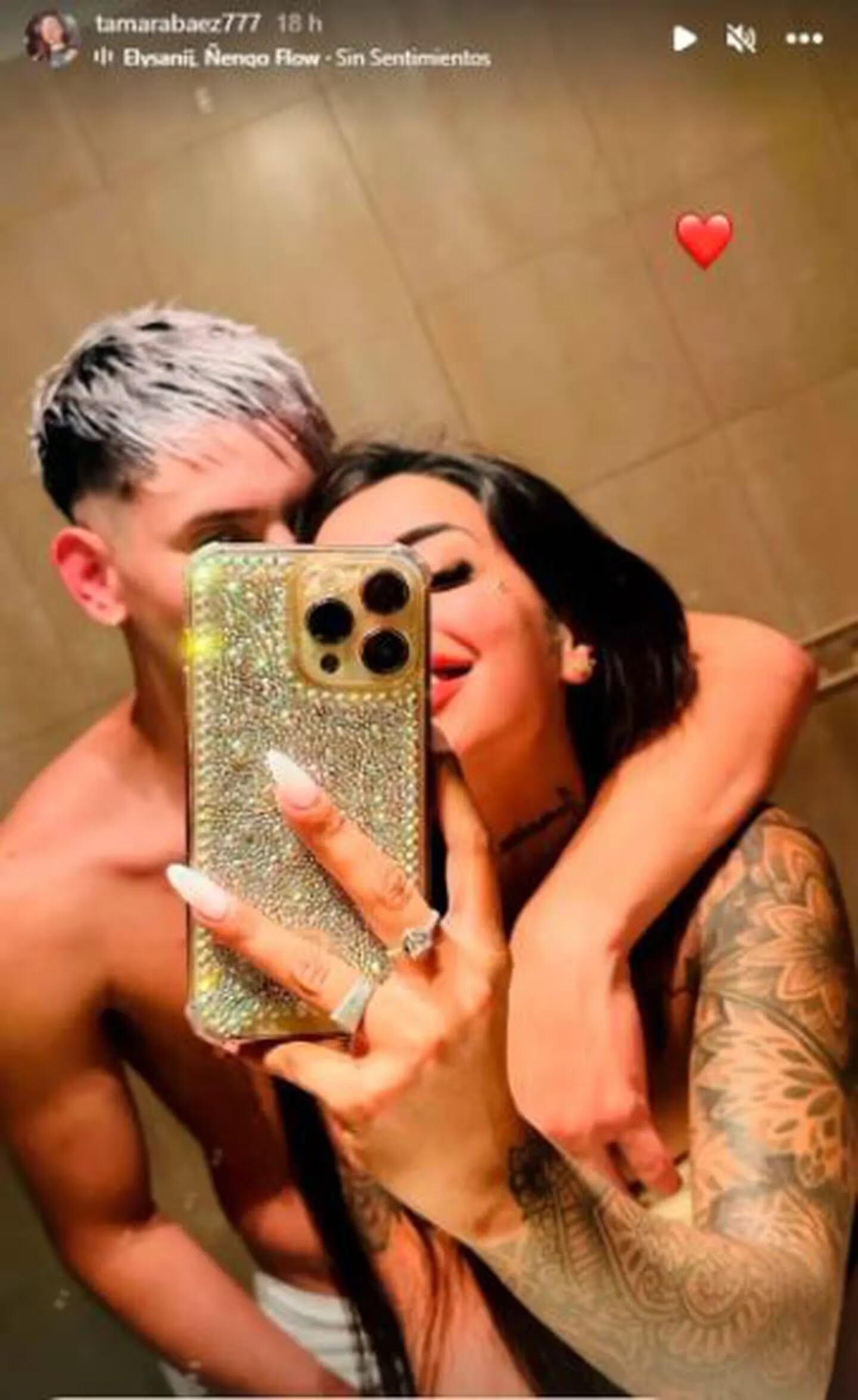 Tamara Báez presentó a su nuevo novio