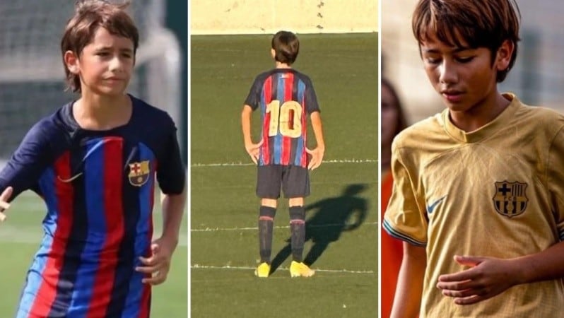 Juan Cruz Bejarano, el chico rosarino que sigue los pasos de Lionel Messi