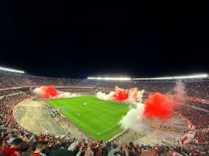 El gran recibimiento de los hinchas de River