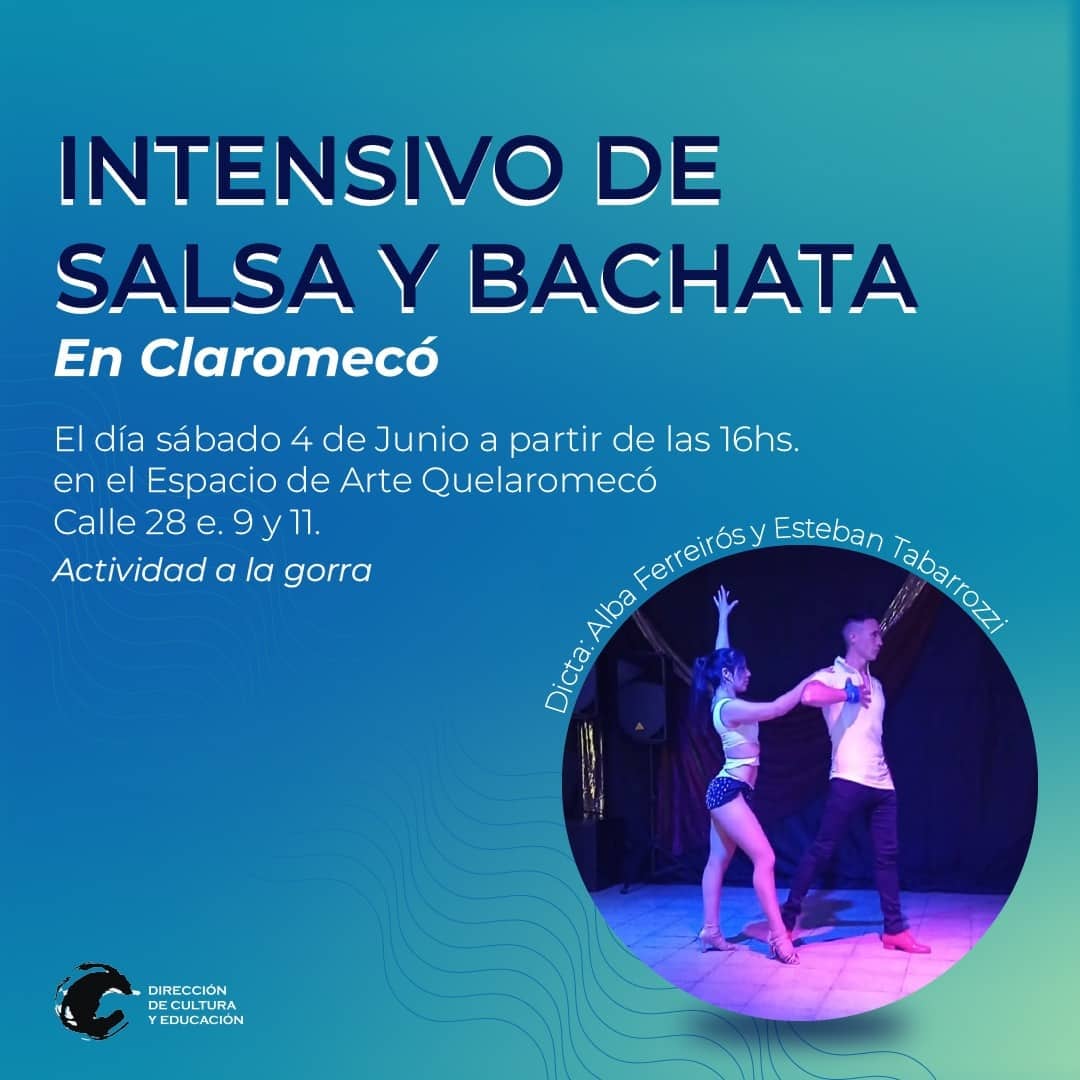 Taller Intensivo de Salsa y Bachata en Claromecó