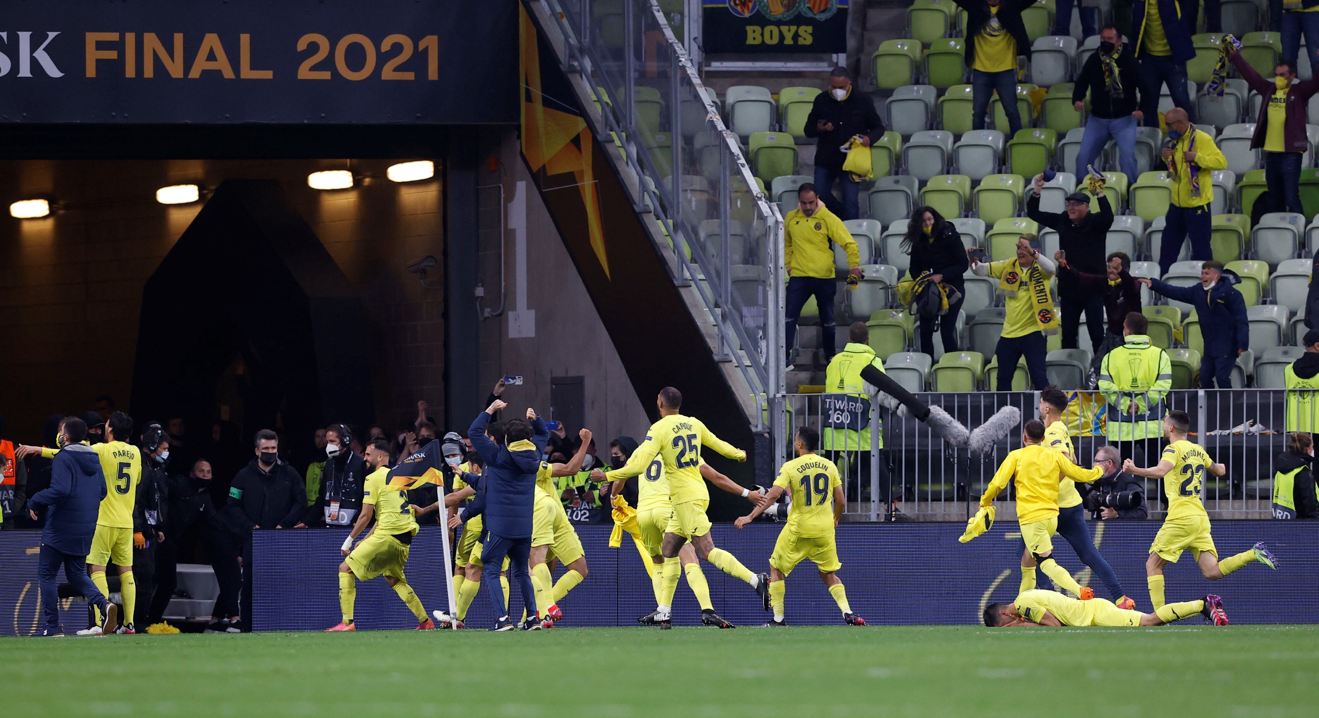 El Villarreal de Unai Emery derrotó al Manchester United en los penales y fue el campeón de la Europa League