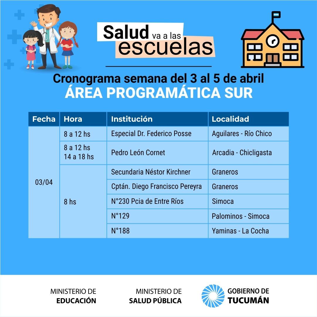 Área Programática Sur.