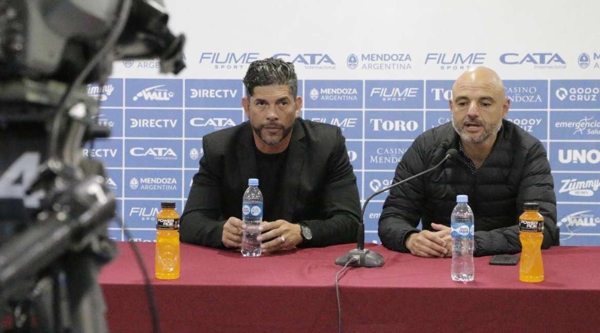 Los técnicos de Godoy Cruz, Gómez y Orsi, se mostraron muy contentos luego del triunfo obtenido por el Tomba en la Liga profesional.