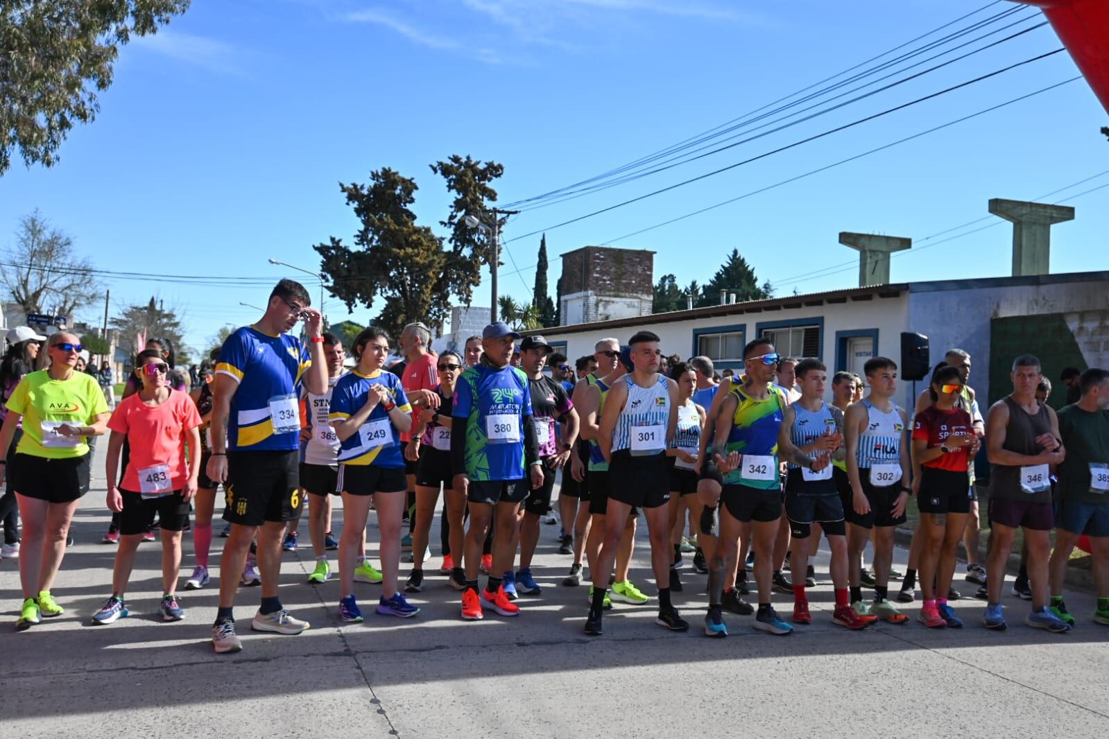 Resultados de la prueba atlética Villa Corre