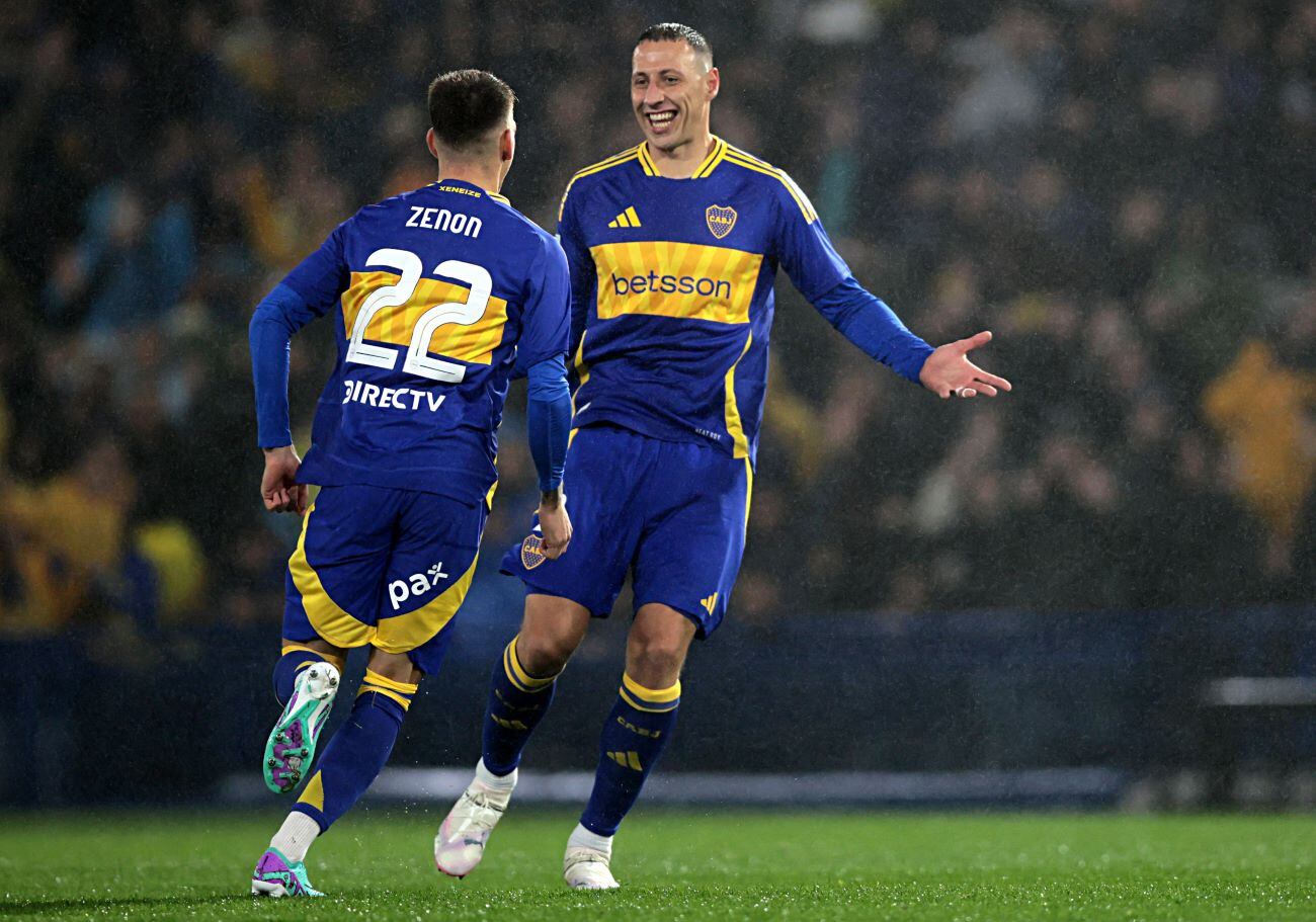 Boca se midió ante Rosario Central por la jornada 13 de la Liga Profesional. (Fotobaires)