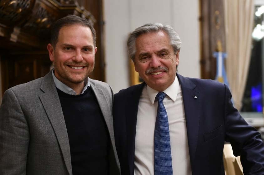 Martín Gill y Alberto Fernández (La Voz)