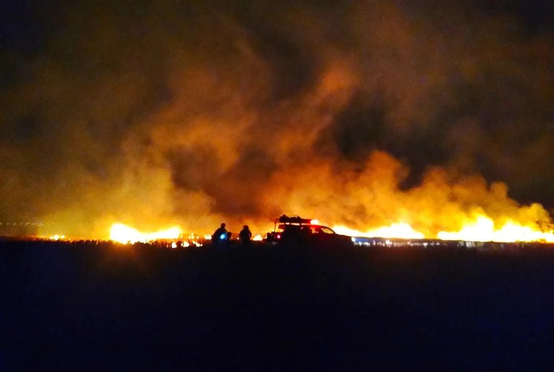 Incendio en Zona Rural de Arroyito