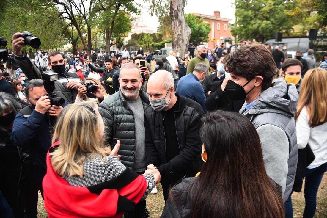 Juntos por el Cambio retoma la campaña en Córdoba junto a Martín Lousteau, Larreta, Juez y De Loredo. (Pedro Castillo/ La Voz)