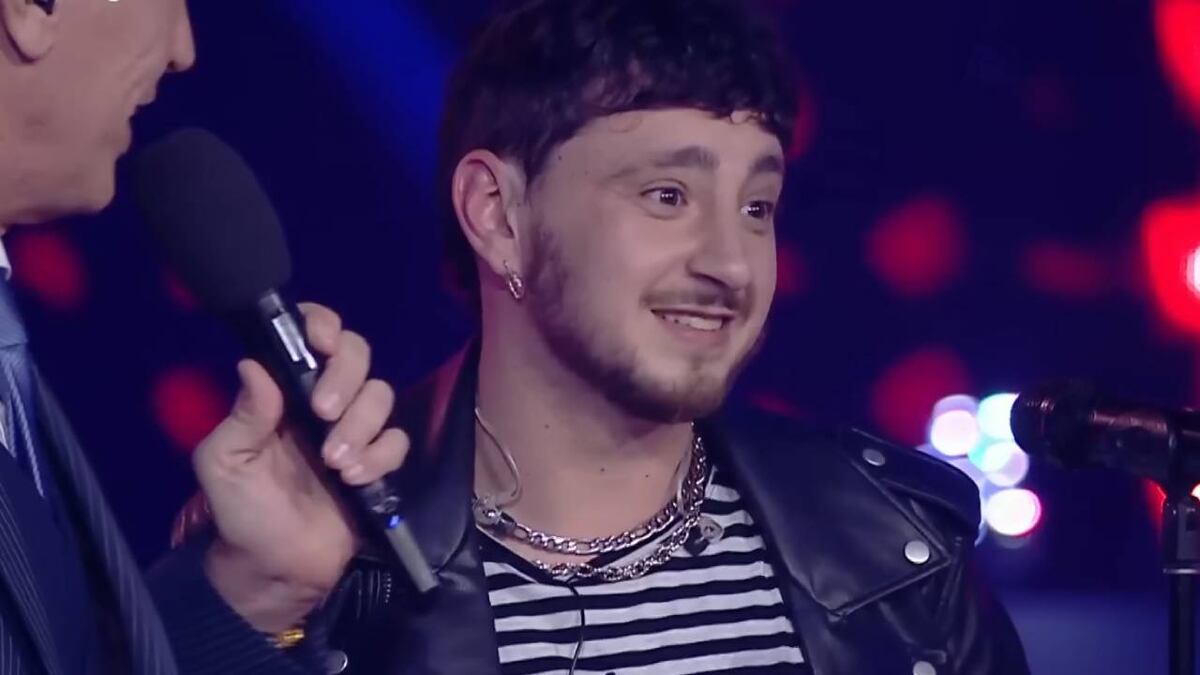 Elías Pardal activó modo Divididos en “La Voz Argentina” y llegó a semifinales