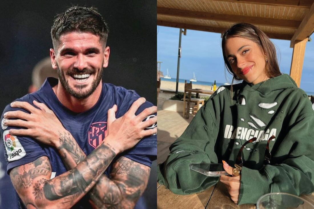 Rodrigo De Paul y Tini. (Instagram)