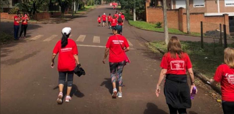 Se llevó adelante la caminata “Pongamos Fin a la Polio” en Eldorado.