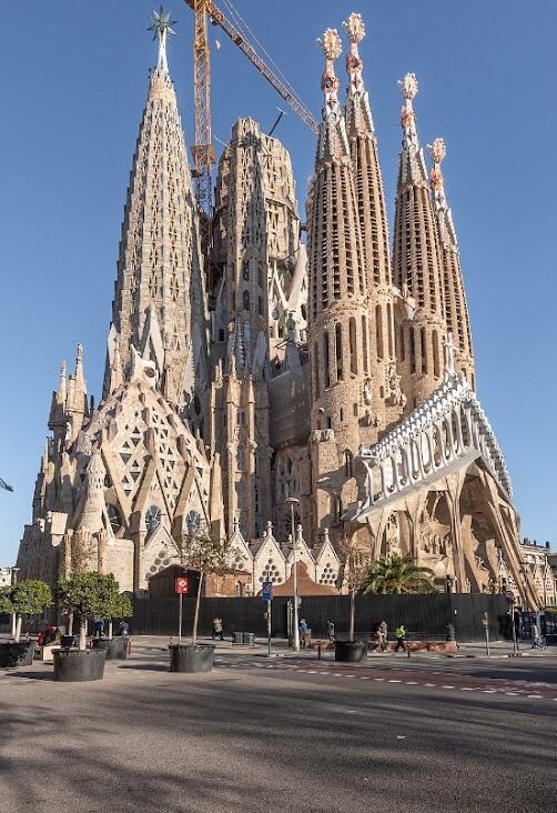 El Templo Expiatorio de la Sagrada Familia.