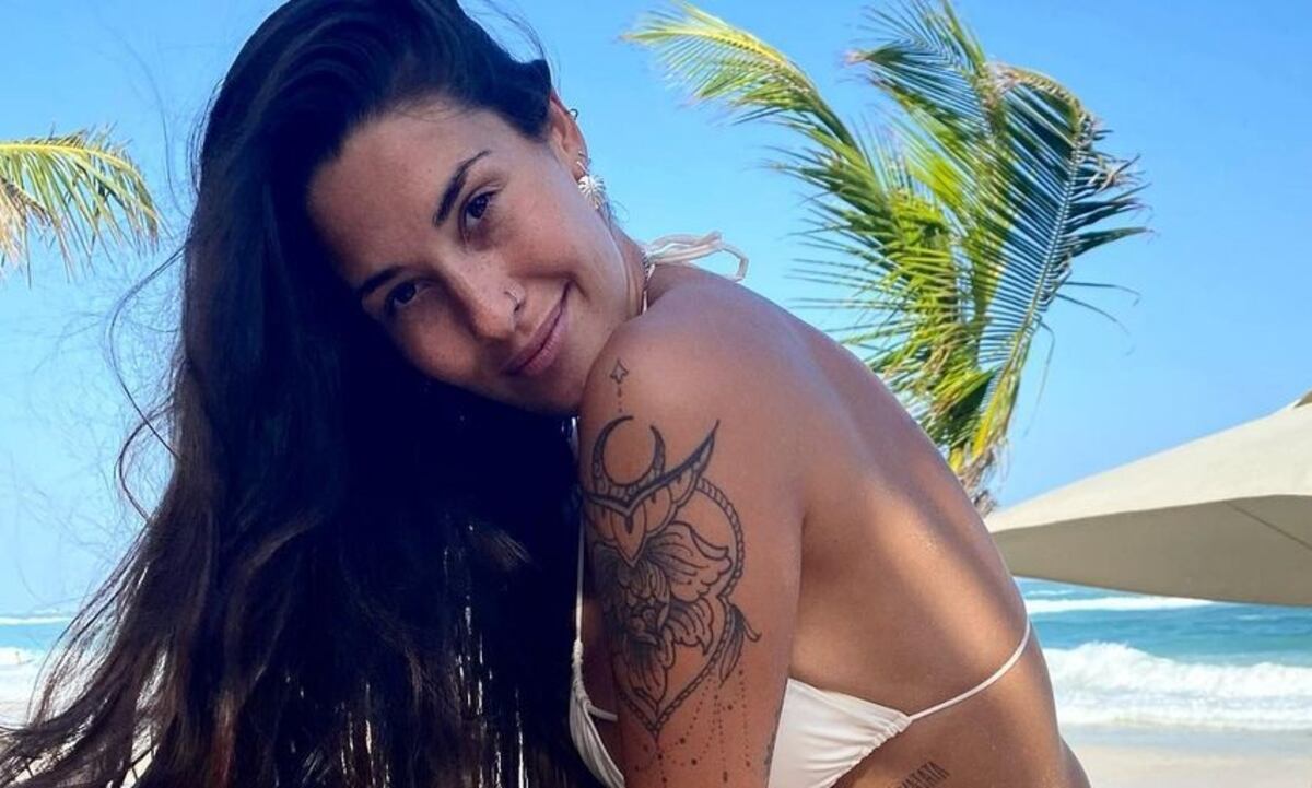Ivana Nadal estalló las redes con una foto sin ropa y sin filtros