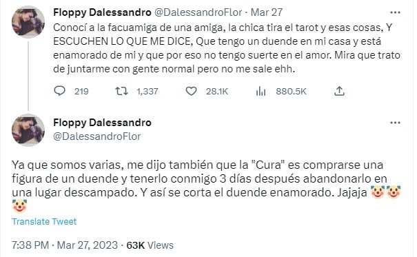 Florencia explicó cuál puede ser la causa de su "poca suerte en el amor" y la solución para ello.