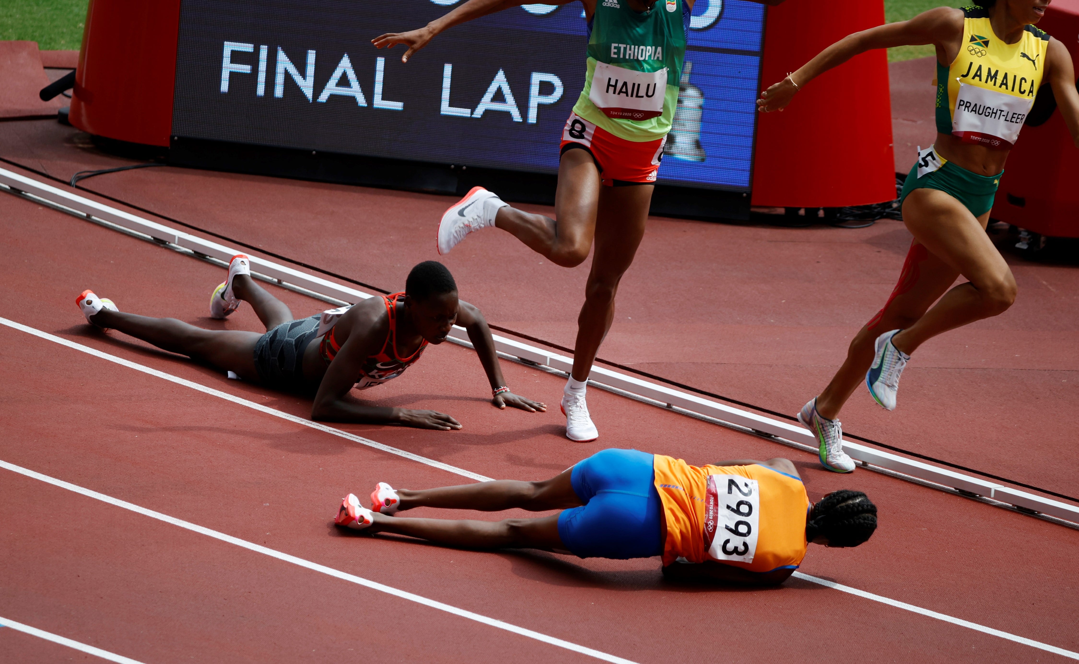 La increíble serie de 1500 metros de Sifan Hassan en Tokio.