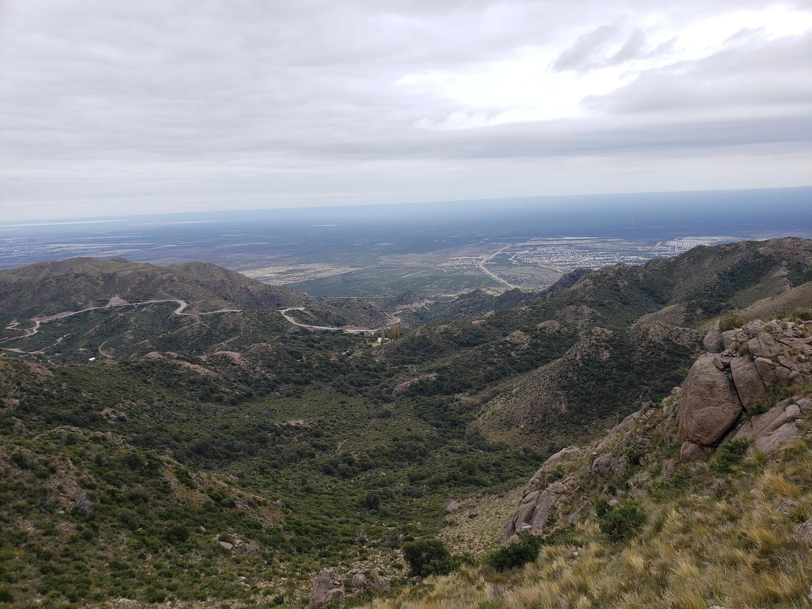 Vista desde arriba del Suyuque Viejo.