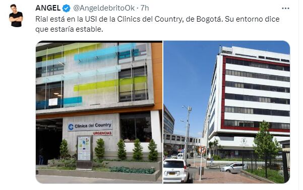 La noticia fue confirmada por Ángel de Brito.