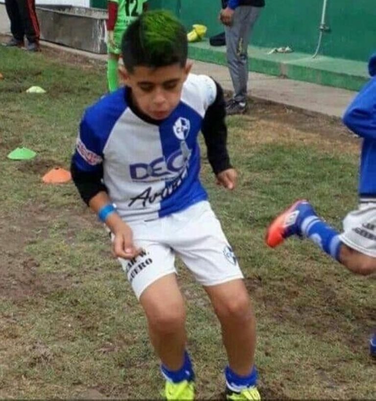 Amir tiene 12 años y es un futuro crack, según su entrenador.