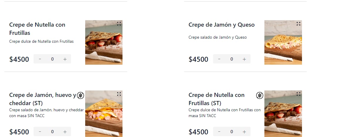 las ofertas en comida del Primavera Sound