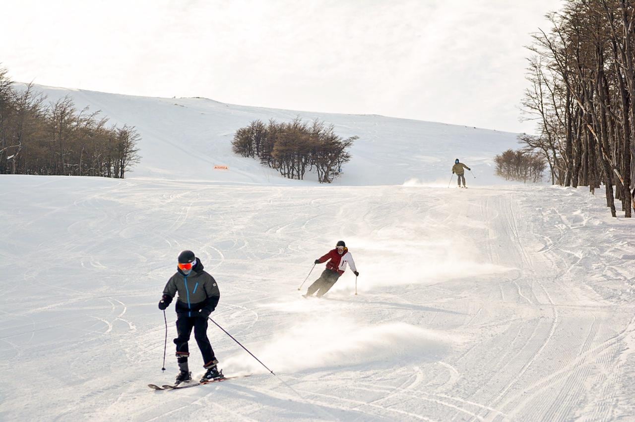 Más de 17 mil personas vinieron a disfrutar de la nieve.