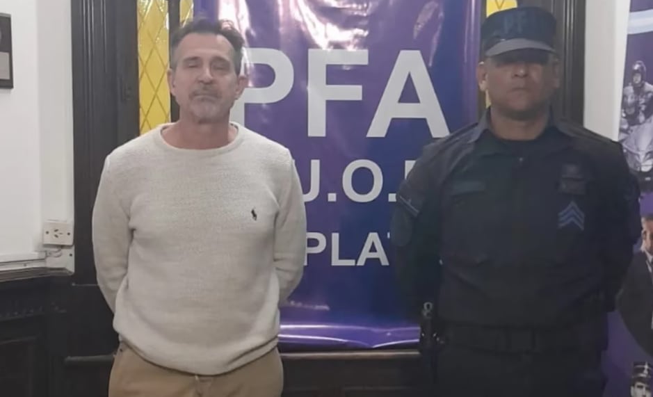 Aníbal Lotocki fue detenido días atrás. (Policía Federal/TN)