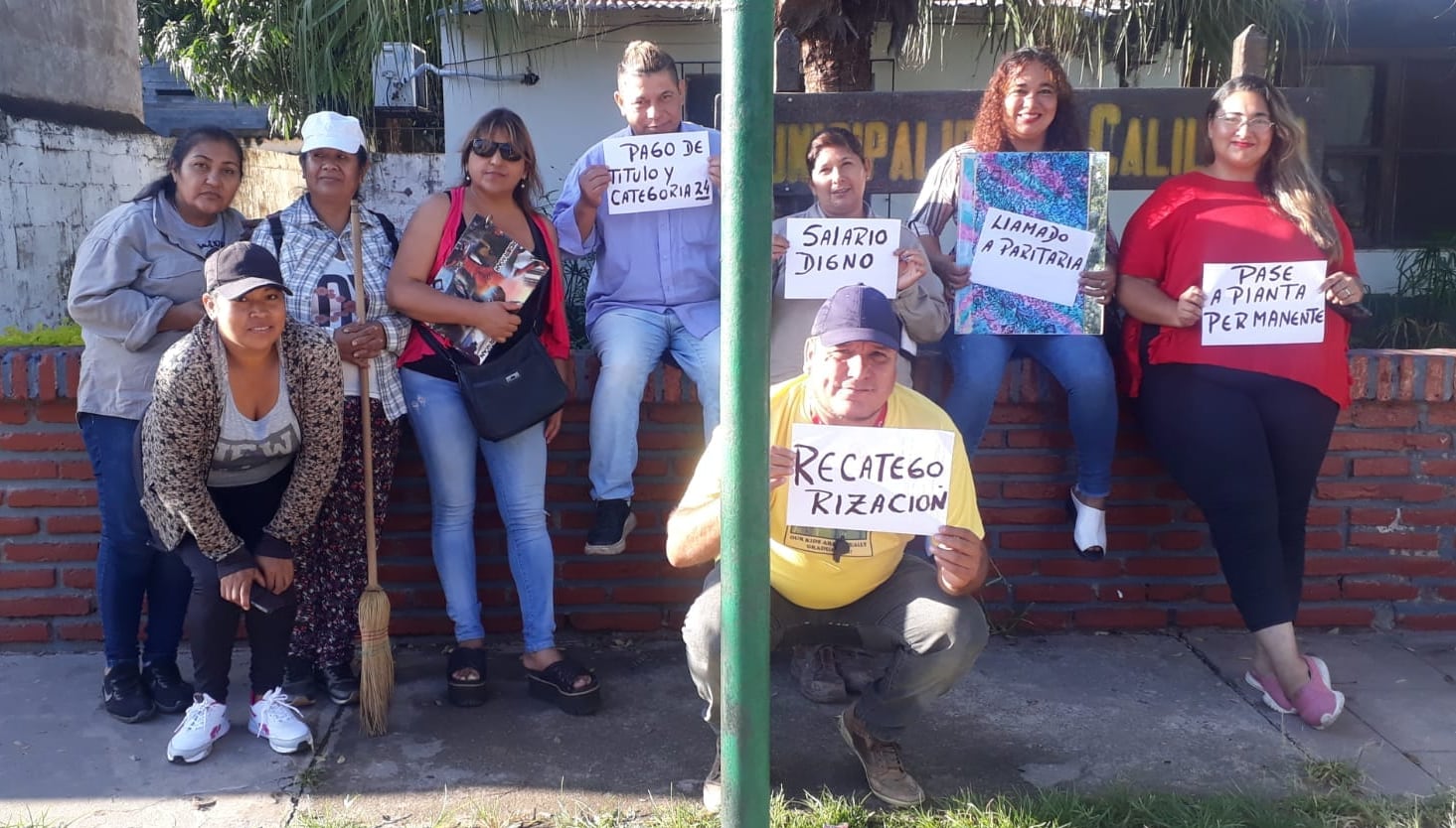 En Calilegua también hubo asamblea y cese de tareas en reclamo de la reapertura de paritarias.