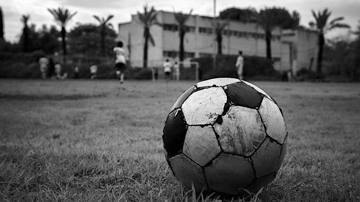 Fútbol de potrero.