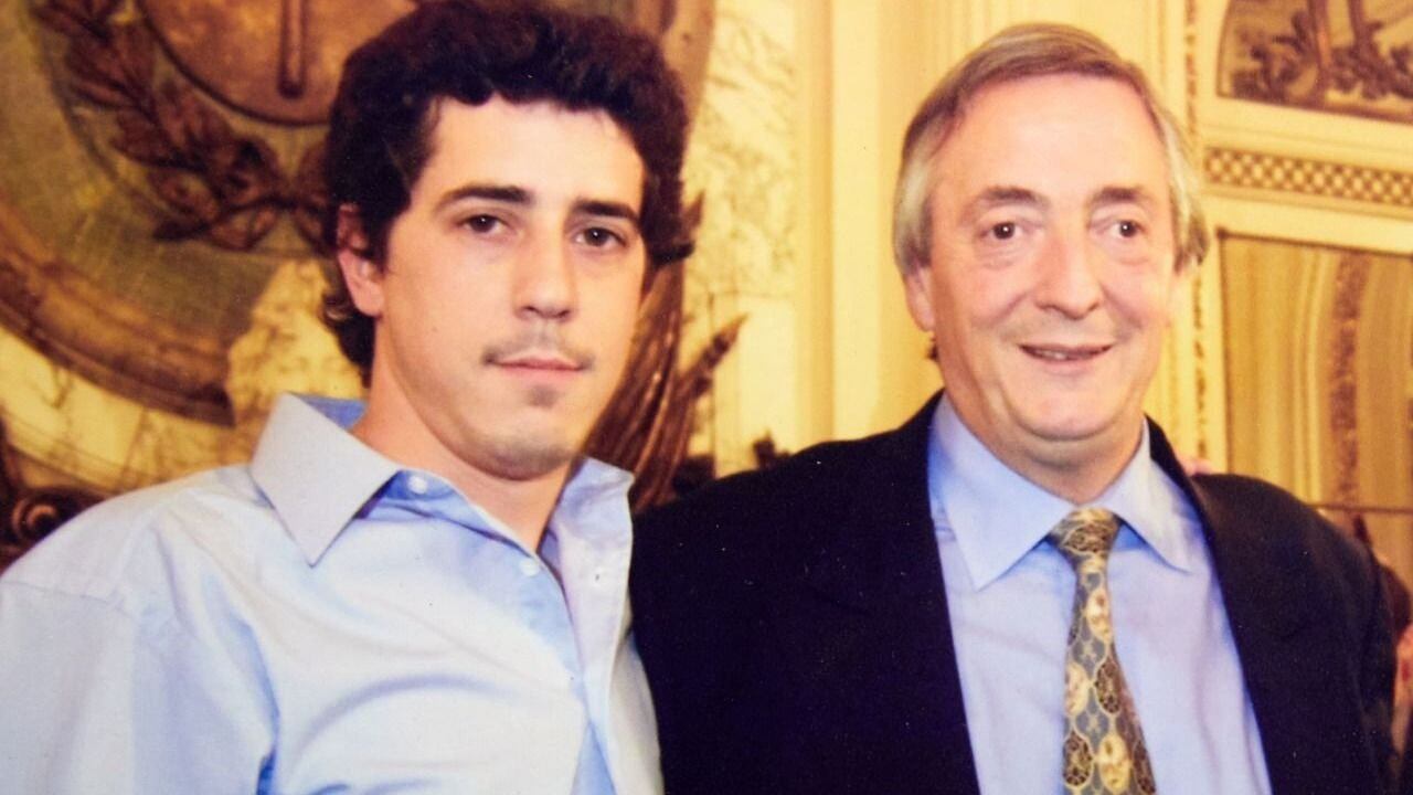 Wado de Pedro y Néstor Kirchner