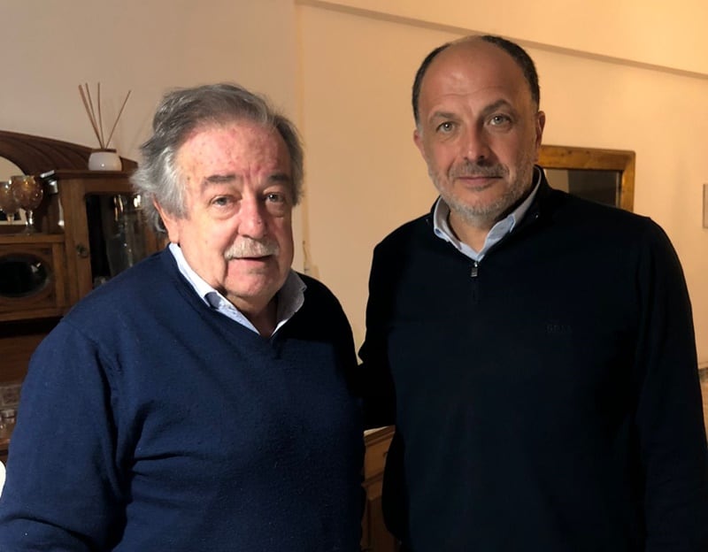 Pablo Garate y Carlos Alberto Dibbern