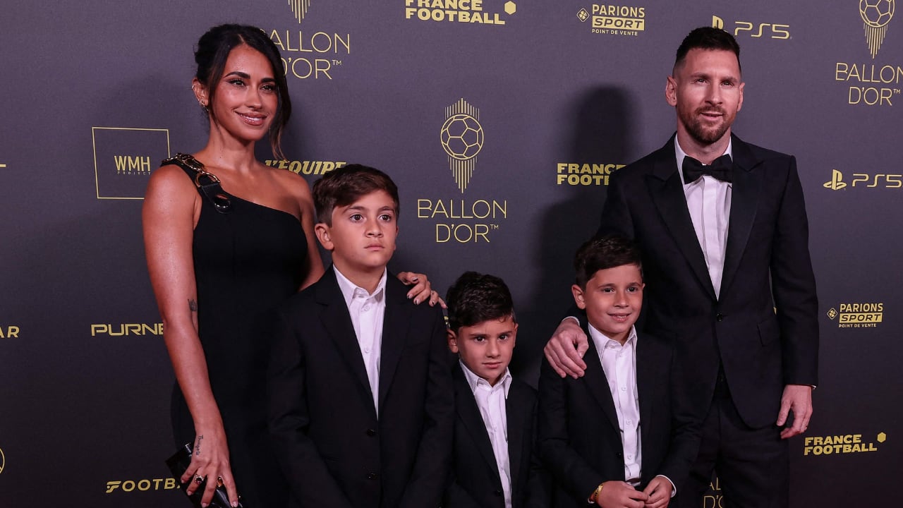 Los Messi maravillaron con su galanura