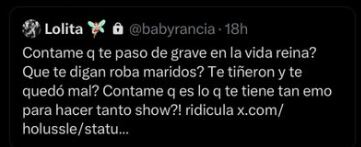 Los comentarios de odio frente a Tini Stoessel