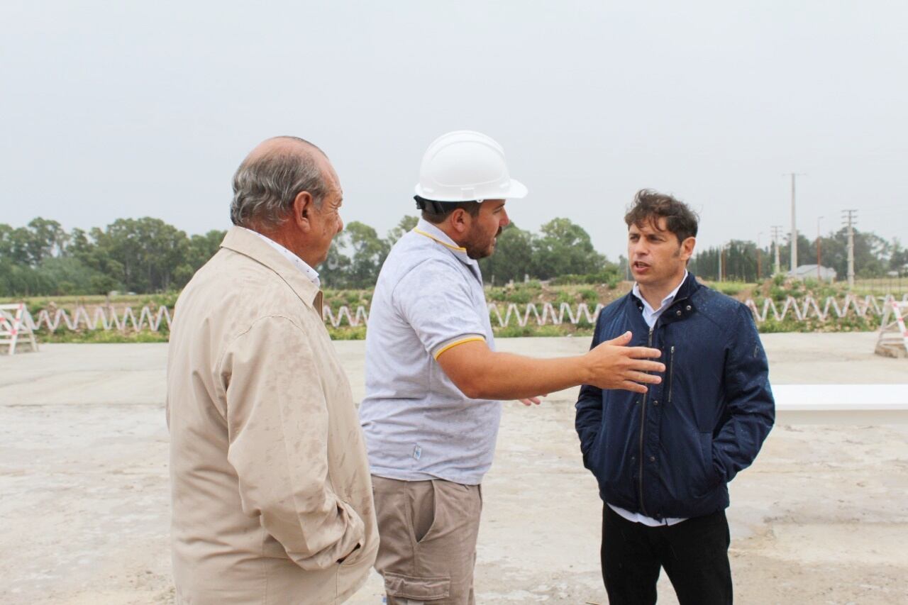 Axel Kicillof en Tres Arroyos