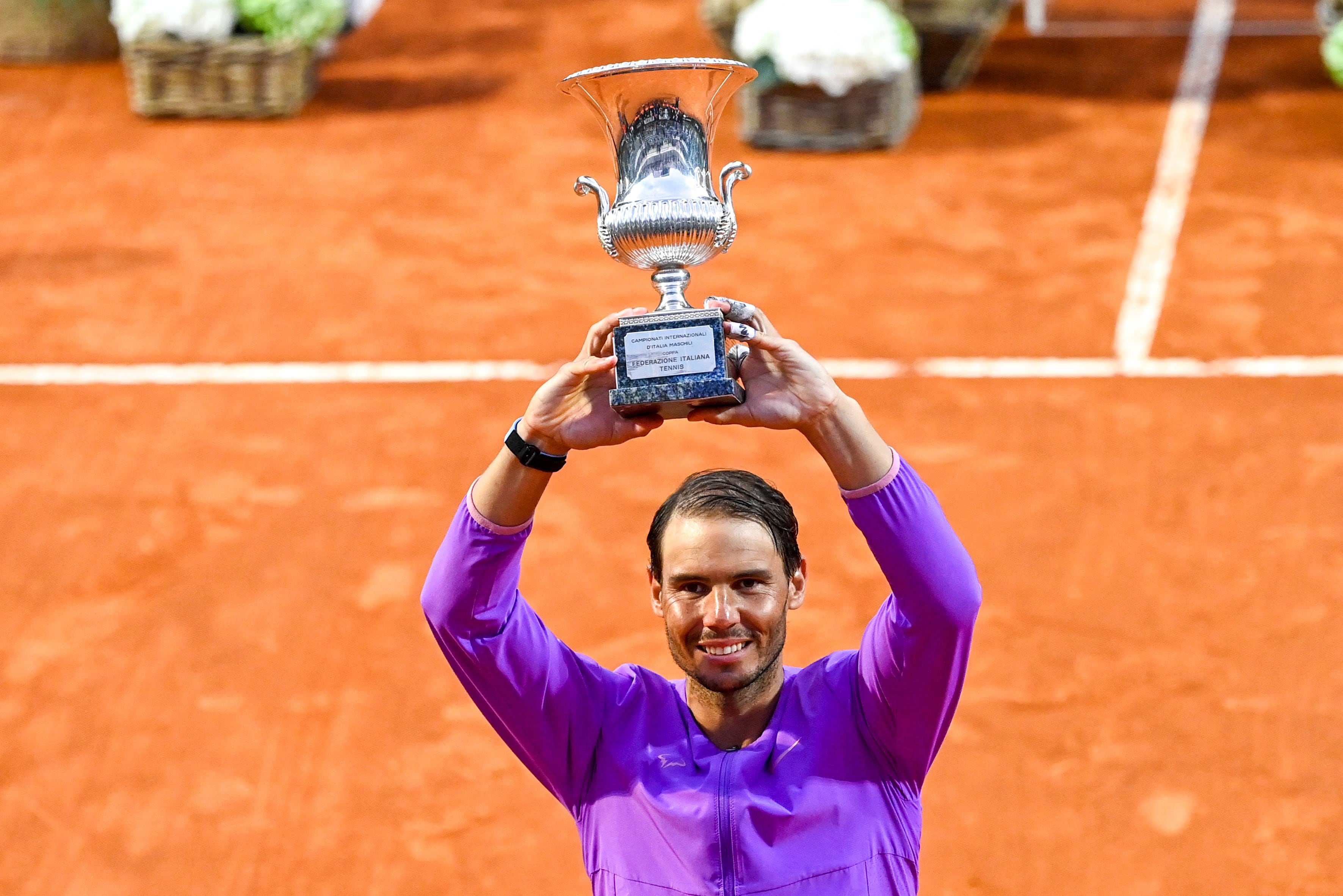 Rafael Nadal se quedó con su décimo Masters 1000 de Roma.