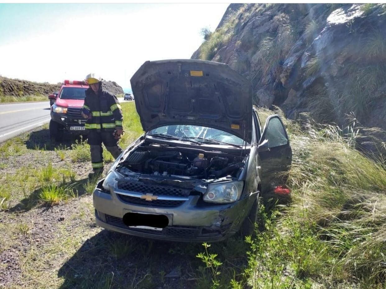 Accidente en la ruta 34.