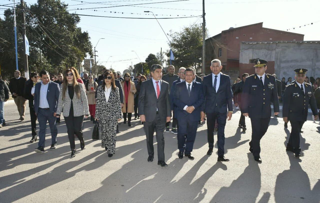 Miguel Acevedo presidio el acto